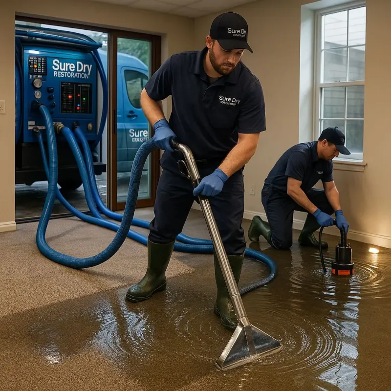 Water Extraction and Removal process in Mila Doce, TX